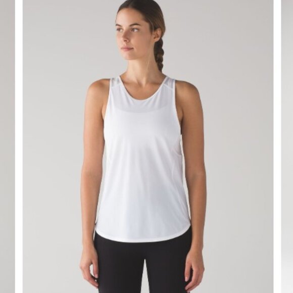 Lululemon Sculpt Tank II - White - Picture 1 of 5